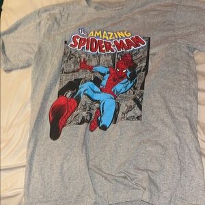 Marvel Spider-Man Graphic Gray T-Shirt
